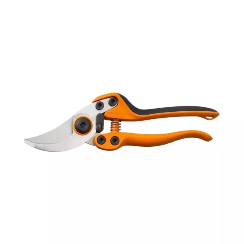 Fiskars Pro PB-8 M Gartenschere Bypass Schwarz, Orange