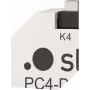 Steinel PC4‑DALI‑2 Wandsteuereinheit, weiß, Tastensteuerung, 43×15×50 mm, -20–50 °C