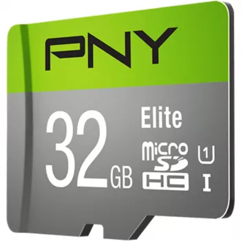 MicroSDHC-Karte PNY Elite 32 GB Class 10 UHS-I P-SDU32GU185GW-GE