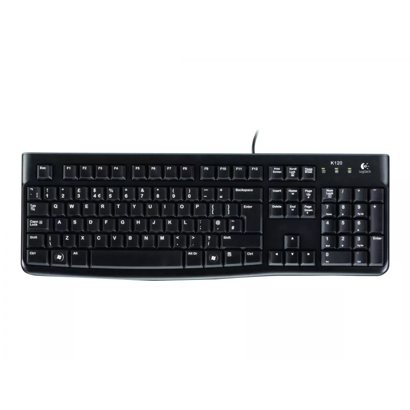 Desktop MK120, kabelgebunden, USB, QWERTZ, schwarz, Maus inklusive