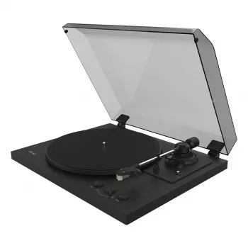 Riemengetriebener Audio-Plattenspieler TEAC TN-175-B Schwarz
