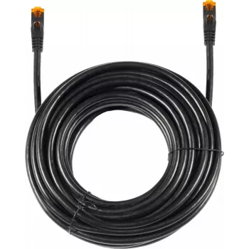 Netzwerk-Patchkabel helos 205589 RJ-45, Länge 45 m, Stecker-Stecker