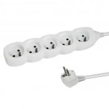 Steckdosenleiste ESPERANZA ELK207W — 1,5 m Kabel, 5 Steckdosen Typ E, Innenbereich, 220–250 V