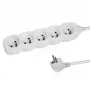 Steckdosenleiste ESPERANZA ELK207W — 1,5 m Kabel, 5 Steckdosen Typ E, Innenbereich, 220–250 V