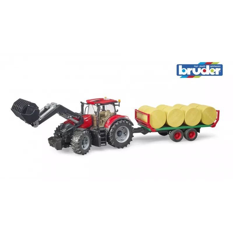 Spielzeugfahrzeug und Spielbahn BRUDER 3198, Kunststoff, rot, empfohlenes Alter 3+