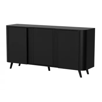 Cama VOLARE Kommode 151 x 39 x 75 cm schwarz