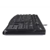 K120 Kabelgebundene Tastatur, kabelgebunden, USB, QWERTZ, schwarz