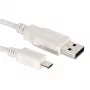 Value USB-Kabel USB 2.0 USB-A-Stecker, USB Micro-B-Stecker 3,00 m weiß geschirmt 11.99.8755