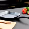 Griddle Russell Hobbs RH01861EU7 28 cm Crystaltech – antihaftbeschichtete Bratfläche, flache Grillpfanne
