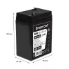 UPS-Batterie Versiegelte Blei-Säure Grün Cell AGM6V5AH-J 6 V 5 Ah