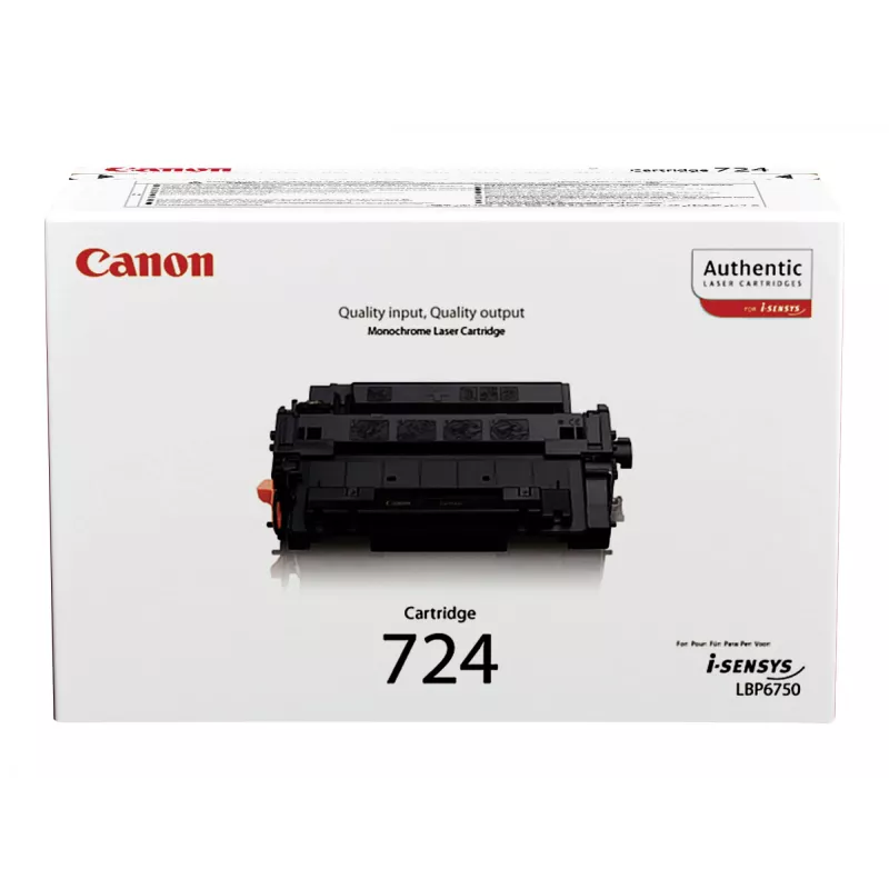 Canon CRG-724H Tonerkartusche 1 Stück Original Schwarz
