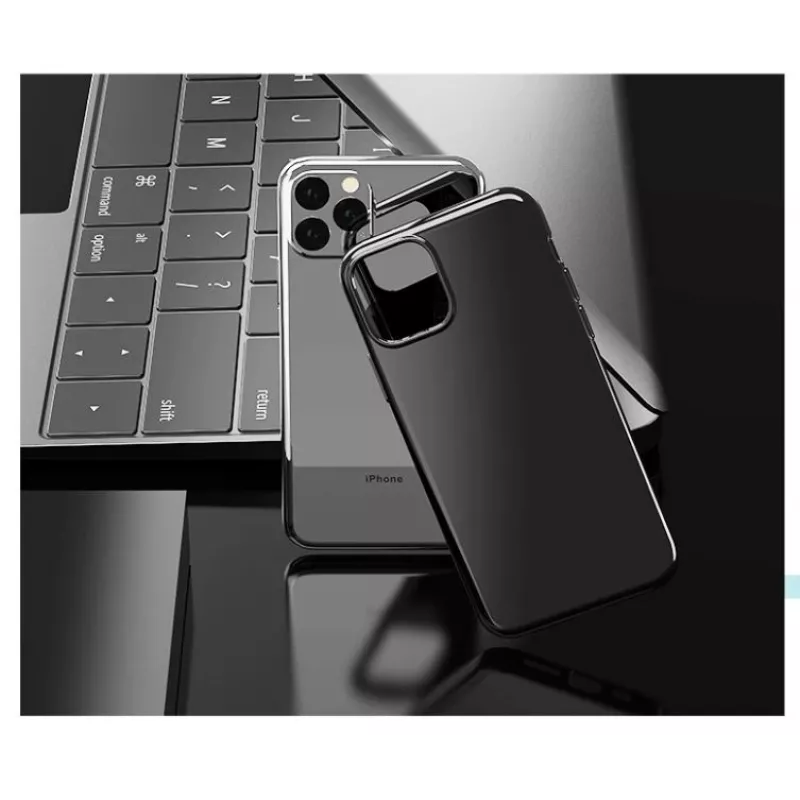 Schutzhülle aus TPU Devia für iPhone 11 Pro Max, schwarz