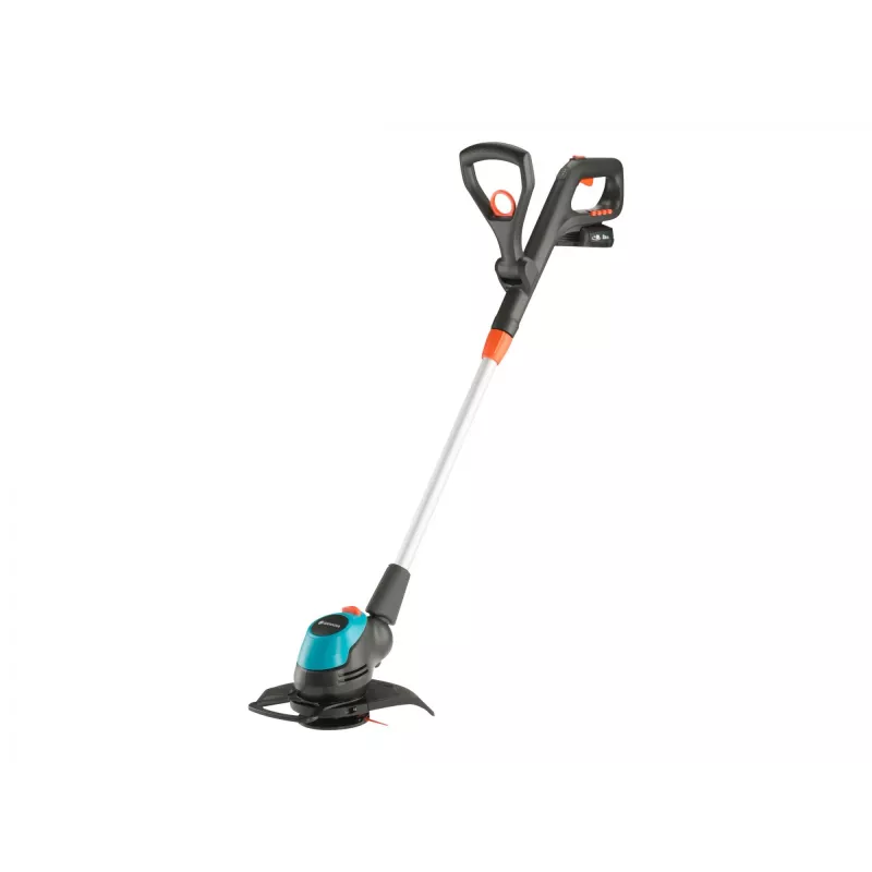 Gardena EasyCut 23/18V Ready-To-Use Set - Rasentrimmer - Akku 2 Ah - Schnittbreite: 230 mm - 2,4 kg (14700-20)