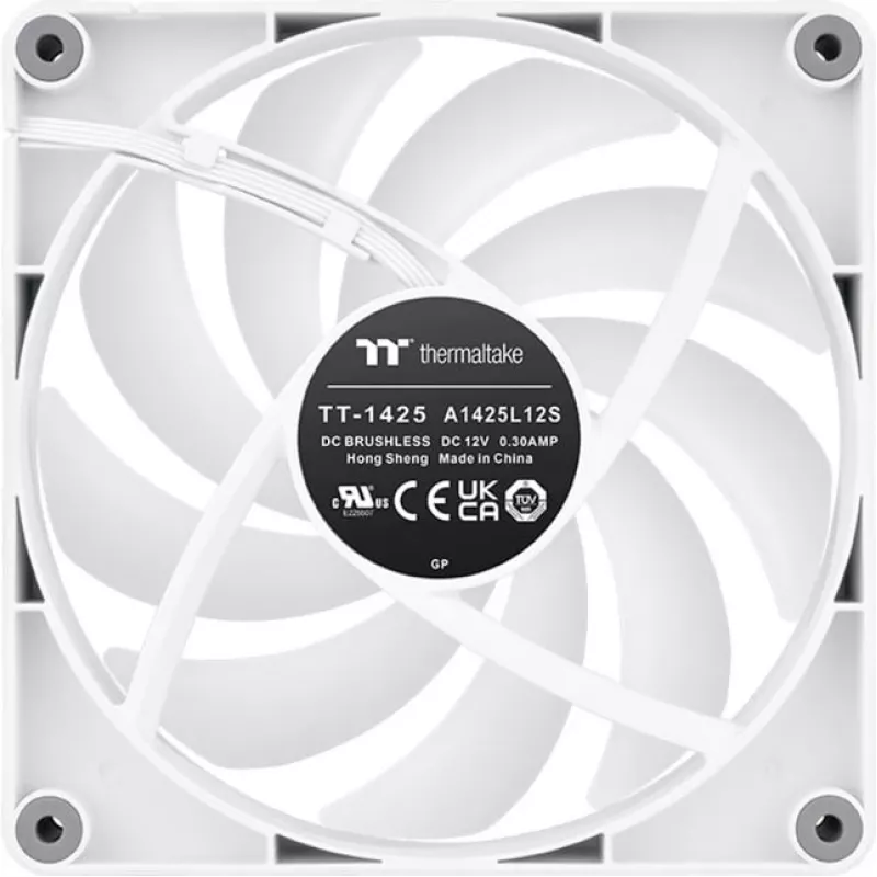 Thermaltake CT140 Reverse ARGB 140mm Weiß 2er-Pack