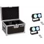 LED-Lichtleiste EUROLITE CBB-2 COB RGB 2x - kompakte COB RGB Linearleuchte, Doppeleinheit