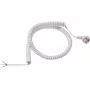 Bachmann Spiralkabel H05VV-F 3G1.5mm² L 1,0m weiß AEH/CEE7/7 - Zubehör-Netzteil