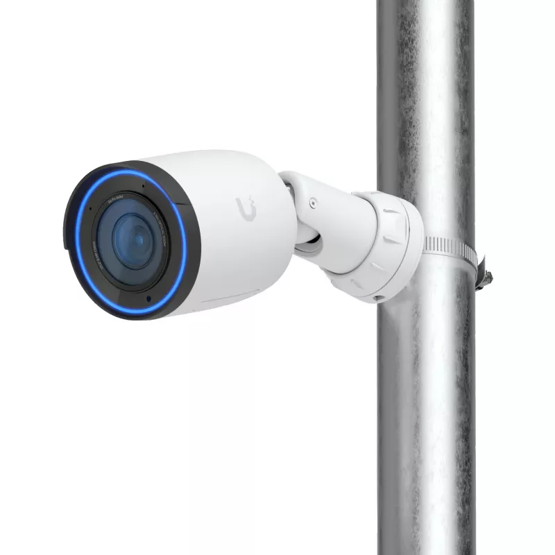 IP-Überwachungskamera UBIQUITI G6 Pro Bullet — 4K (3840×2160), kabelgebunden, innen/außen, 1/1,2-Zoll-CMOS, 5,9–13,8 mm, 2,36-fach optischer Zoom, Decken-/Wand-/Mastmontage