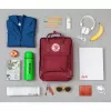 Fjällräven Kånken Rucksack Graphit Vinylon Reißverschluss