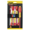 Isoliertes Schlitz-Pozidriv-Set Stanley FATMAX 0-65-443