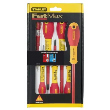 Isoliertes Schlitz-Pozidriv-Set Stanley FATMAX 0-65-443