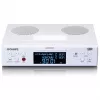 Lenco KCR-190WH Unterbau-Küchenradio mit PLL-FM, DAB+ und Bluetooth, Weiß