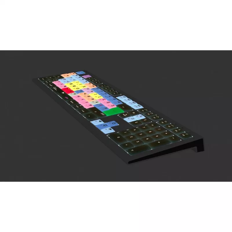 Logickeyboard Avid Media Composer ASTRA 2 hintergrundbeleuchtete Tastatur Mac Französisch (LKB-MCOM4-A2M-FR)