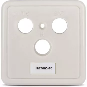 Abdeckplatte für Antennendose RV 600 / 700-E Serie (Weiß)