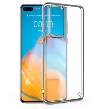 Schutzhülle aus Silikon Tellur für Huawei P40, Transparent
