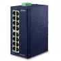 PLANET ISW-1600T Netzwerk-Switch Unmanaged Fast Ethernet (10/100) Blau