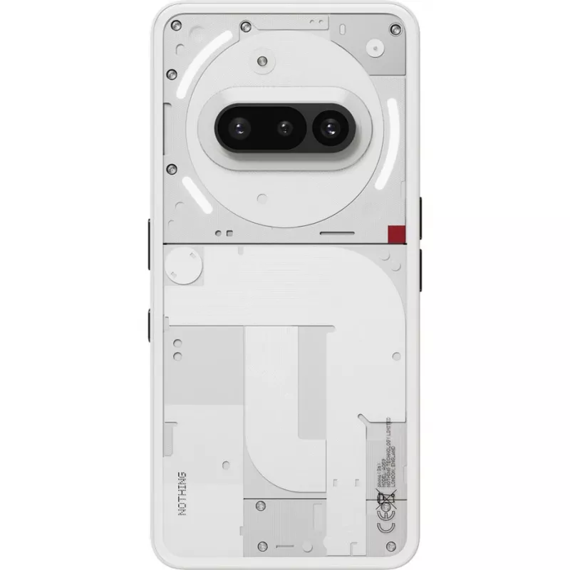 Nothing Phone (3a) 17,2 cm (6,77 inch) Dual SIM Android 15 5G USB Typ-C 12 GB 256 GB 5000 mAh Weiß