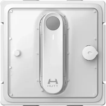 HUTT | Fensterreinigungsroboter | W9 | kabelgebunden | 3800 Pa | Weiß