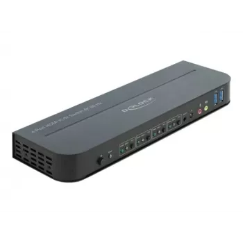 KVM-Switch DeLOCK 11483 Schwarz