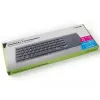 Tracer EXpert RF ist eine ergonomische Full-Size-Funktastatur mit QWERTY-Layout, Membran-Tastenschaltern und einem schlanken schwarz-grauen Design. Konzipiert für den Einsatz zu Hause und im Büro, kombiniert sie ein integriertes Touchpad und Multimedia-Tasten mit einer 2,4-GHz-Funkverbindung, um eine kompakte Eingabelösung für Fernseher, Konsolen, Notebooks und klassische PCs zu bieten.