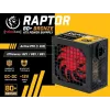 Netzteil RAPTOR 600W BRONZE 80+, Single Rail, DC-DC