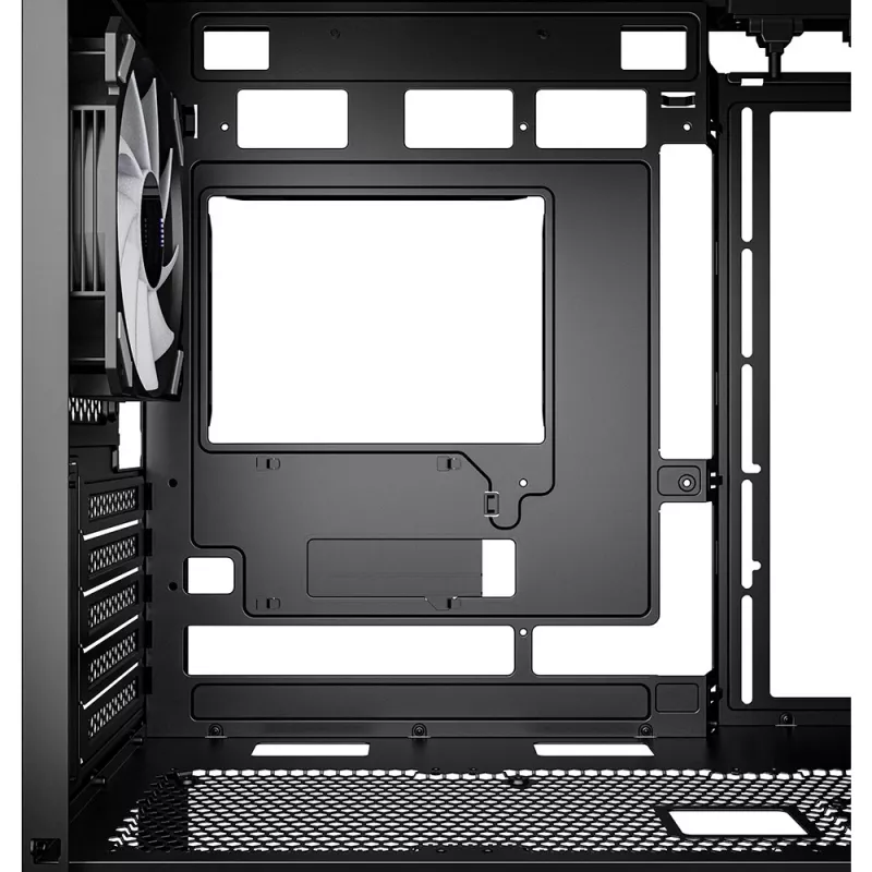 Sharkoon MK3 RGB Micro Tower Schwarz