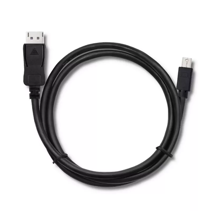 DisplayPort-Kabel Qoltec 50434 1,8 m Mini DisplayPort Schwarz