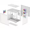 PC-Gehäuse DeepCool CG530 4F WH Midi Tower Weiß