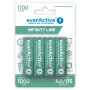 Wiederaufladbare NiMH-Akkus everActive EVHRL6-1100 1,2 V 1100 mAh — 4 Stück, zylindrisch