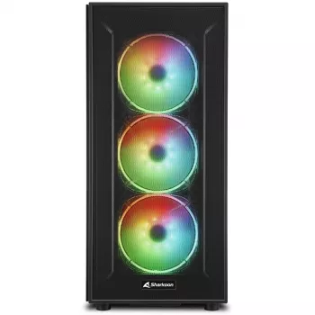 PC-Gehäuse Sharkoon TG6M RGB Tower Schwarz