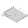 SCHROFF Montageplatte für Abdeckbleche - Montageplatte 63TE 220T (34563019)