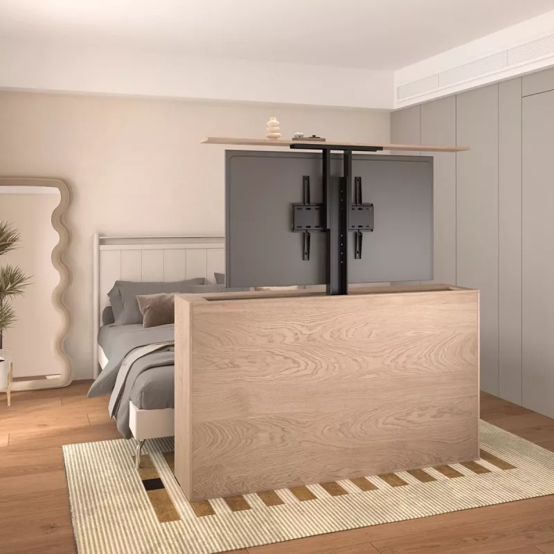 Decken-TV-Halterung MACLEAN MC-976 für 32-Zoll- bis 55-Zoll-Bildschirme, VESA bis 400×400, maximale Traglast 50 kg