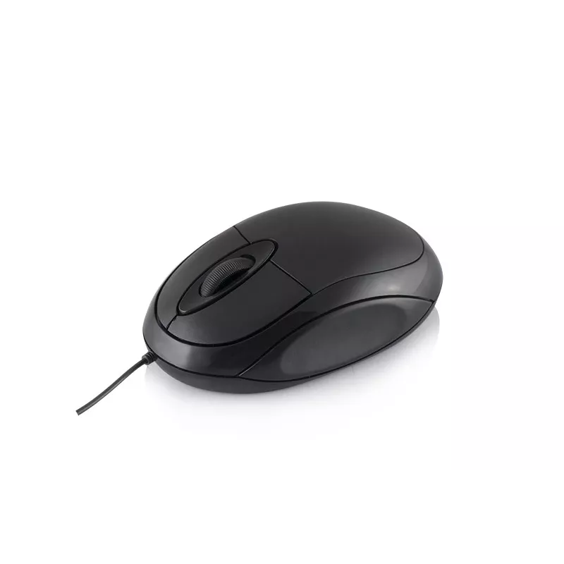 Logic Lm-11 - Maus - optisch - kabelgebunden - USB - Schwarz