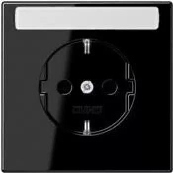 JUNG LS 1520 NA SW Steckdose Typ F Schwarz (LS1520NASW)