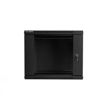 Wandmontierbarer Rack LANBERG 9U (600×450×507 mm) IP20, max. Belastung 60 kg, schwarz