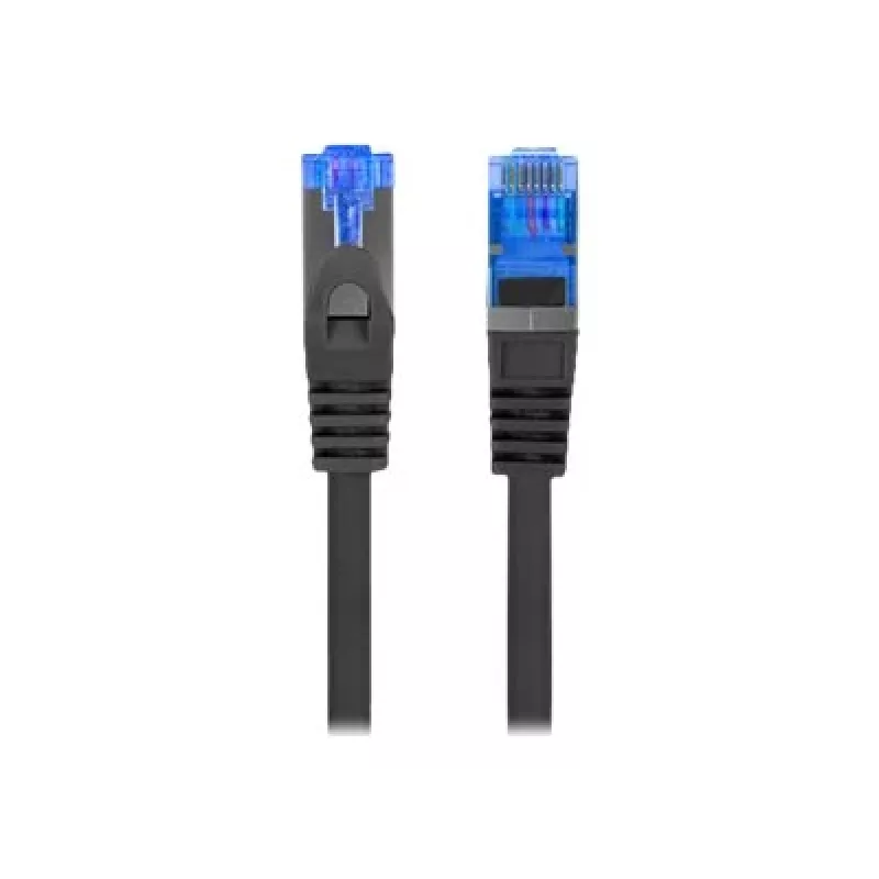 Netzwerkkabel LANBERG PCF6A-10CC-0100-BK — Cat6a S/FTP, 1 m, RJ-45, schwarz