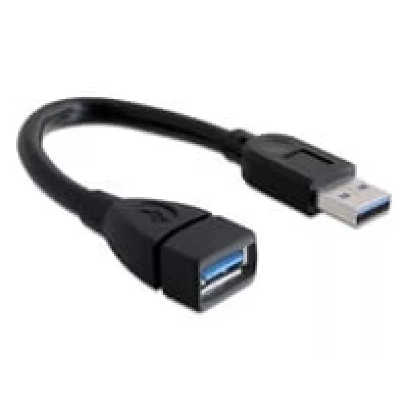 USB-Kabel DeLOCK 82776 0,15 m Schwarz