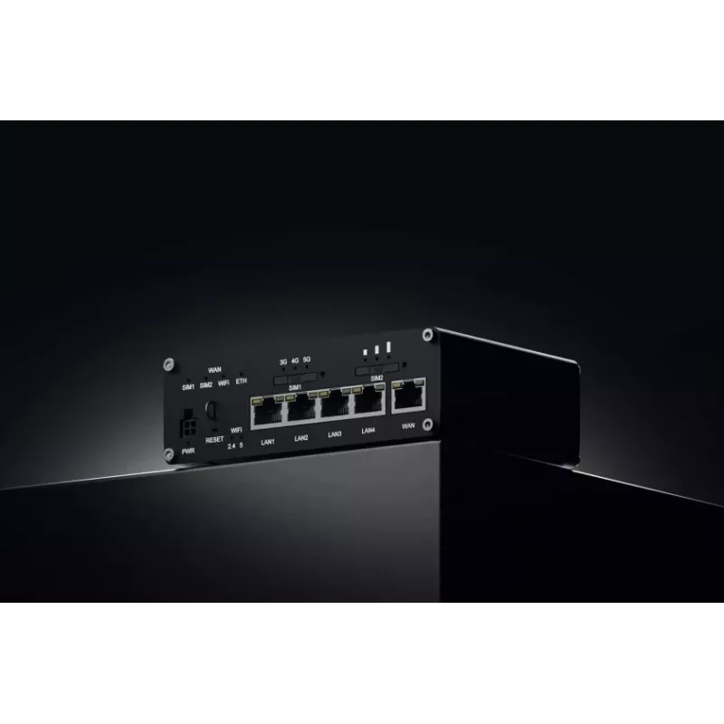 Teltonika RUTC50 Wireless Router Gigabit Ethernet Dual-Band (2,4 GHz / 5 GHz) 5G Schwarz