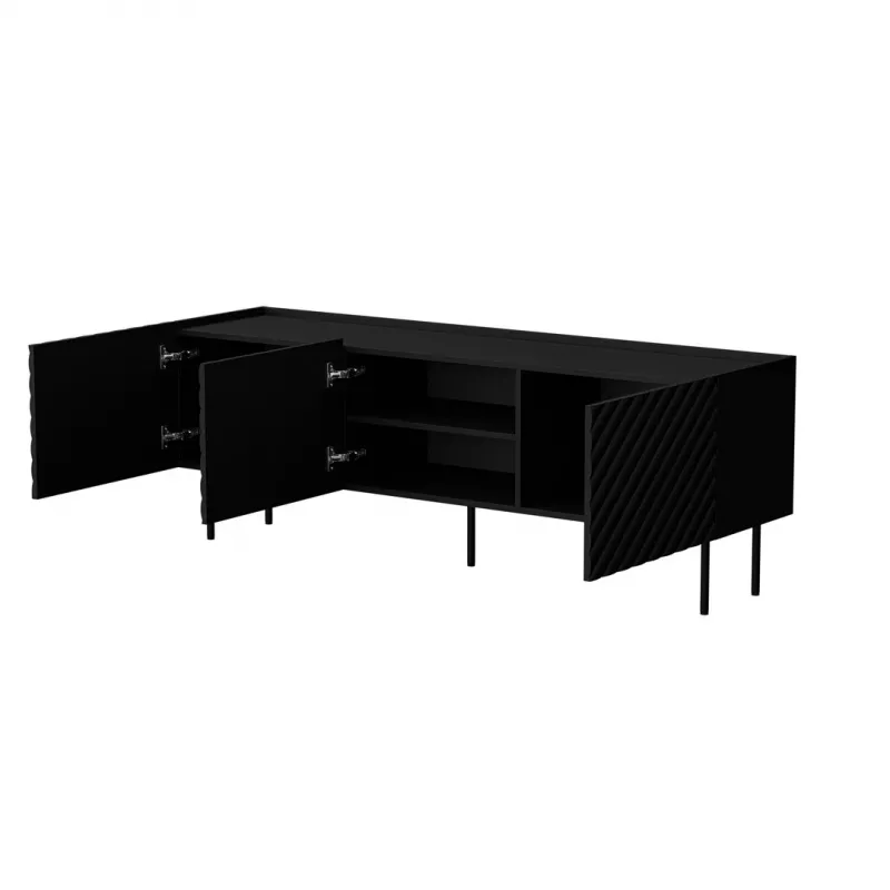 Cama LUCCA 3D TV-Schrank 165x40x59 schwarz