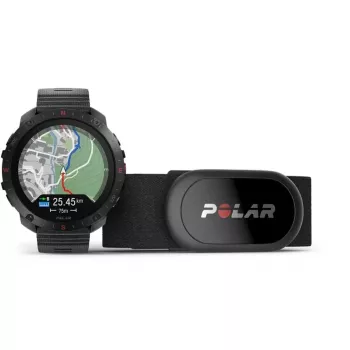 Polar Grit X2 Pro 3,53 cm (1.39) AMOLED Digital 454 x 454 Pixel Touchscreen Schwarz GPS (900110286)