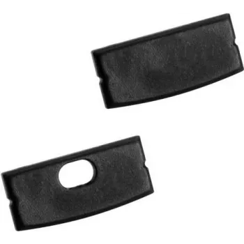 Endkappen für U-Profil 20 mm EUROLITE 51210971 schwarz